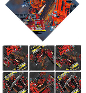 Puzzle - Firefighters Scramble Squares