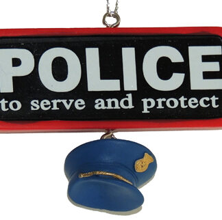 Ornament - Police - To Serve and Protect