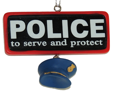 Ornament - Police - To Serve and Protect