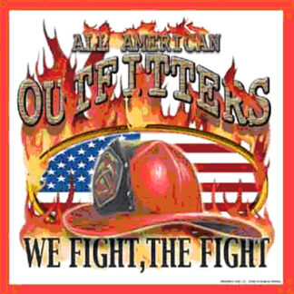 Sign, Metal - We Fight  the Fight, All American Outfitters