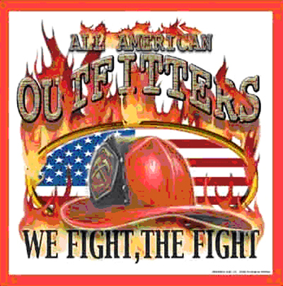 Sign, Metal - We Fight  the Fight, All American Outfitters