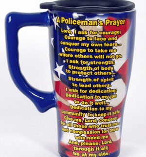 Travel Mug - Policeman's Prayer