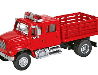 International 4900 Utility Fire Truck. HO Scale