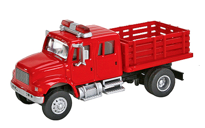 International 4900 Utility Fire Truck. HO Scale
