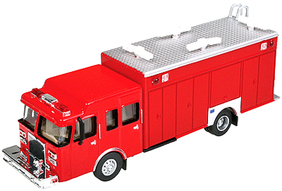HazMat Fire Truck. HO Scale
