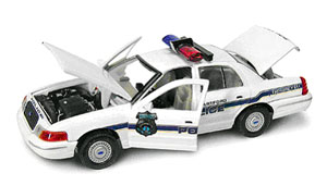 Ford Crown Victoria 2000 Hartford Police , CT.  1:43 Scale