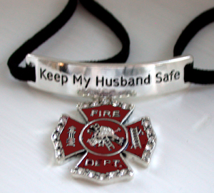 Bracelet - Keep My Firefighter Husband Safe