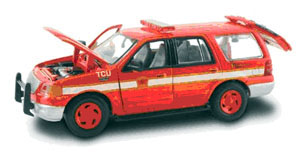 Boston TCU Fire Dept Van . Limited Edition. 1:43rd Scale