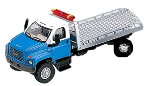 GMC Police Tow Truck. HO Scale