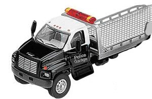 GMC Police TowTruck. HO Scale