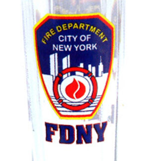 Shot Glass - FDNY Striper Shooter Glass