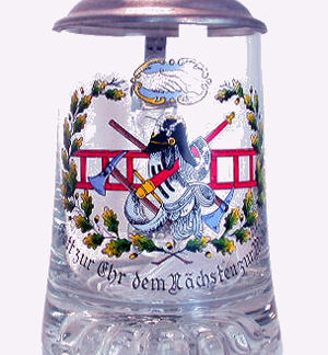 Beer Stein - Firefighter Old World Stein, #4, Limited Edition