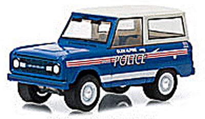 Ford Bronco, 1967 Glenn Alpine Police Dept. 1:64th Scale
