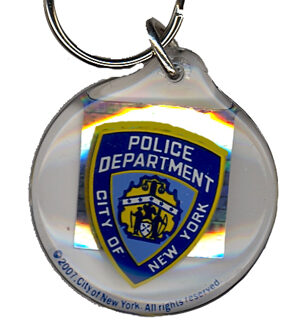 Key Chain - NYPD Shield