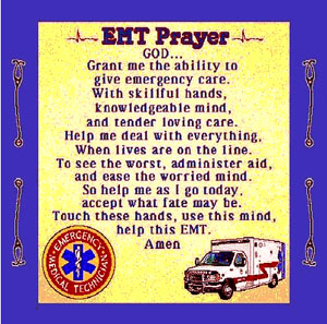 Pillow - EMT Prayer