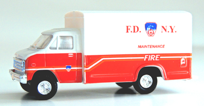 Maintenance Fire Vehicle, FDNY. HO Scale