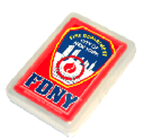 Playing Cards -  FDNY red