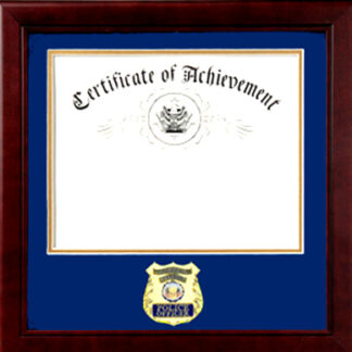 Certificate Frame - Police