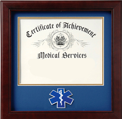 Certificate Frame - EMS/EMT