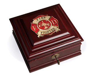 Jewelry/Trinket Box - Firefighter