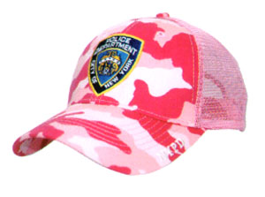 Baseball Cap - NYPD pink camo