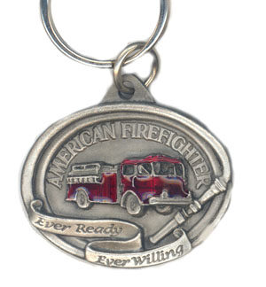 Key Chain - American Firefighter  - Ever Ready