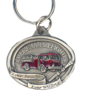 Key Chain - American Firefighter  - Ever Ready
