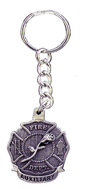 Key Chain - Auxiliary Maltese Cross F.D.