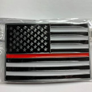 Belt Buckle - Thin Red Line