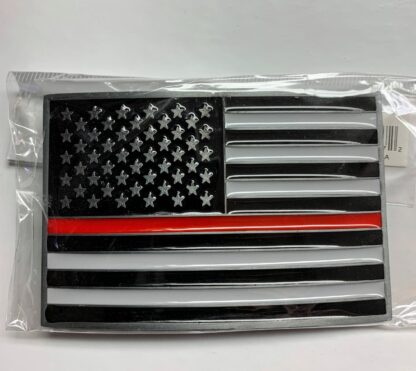 Belt Buckle - Thin Red Line