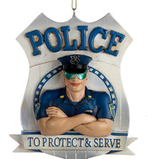 Ornament - Police - To Protect & Serve