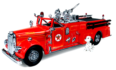 Ward LaFrance 1955  Fire Truck & Bank. 1:30th Scale