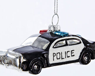 Ornament - Police - Holiday Patrol Car