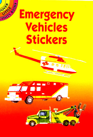 Sticker Book -  Emergency Vehicles