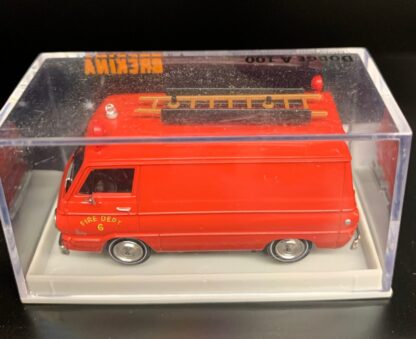 Fire Department, Red Cargo Van