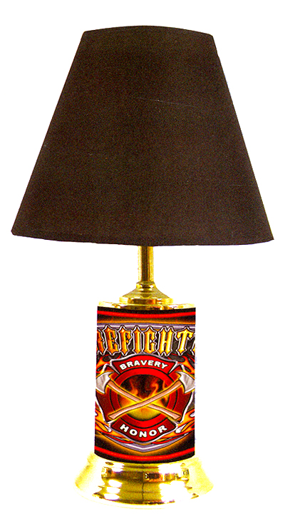 Lamp - Firefighter Bravery and Honor