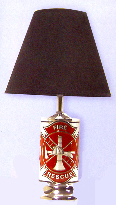 Lamp - Firefighter Maltese Cross