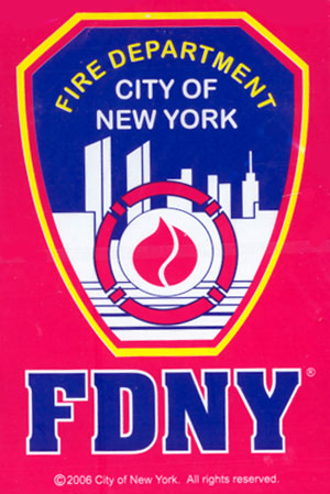 Playing Cards - FDNY red