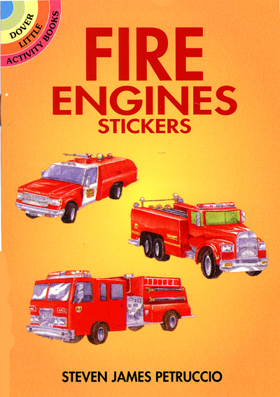 Sticker Book - Fire Engines