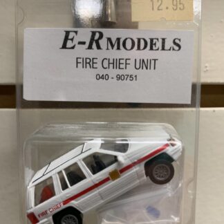 Fire Chief SUV, White, Unmarked