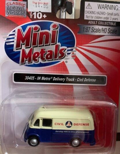 IH Metro Delivery Truck, Civil Defense, Blue