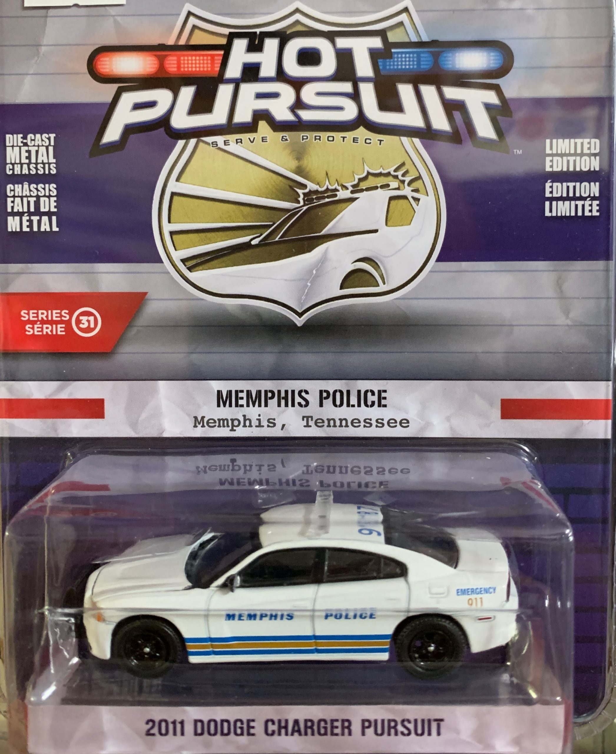 Dodge Charger Pursuit, 2011, Memphis Police