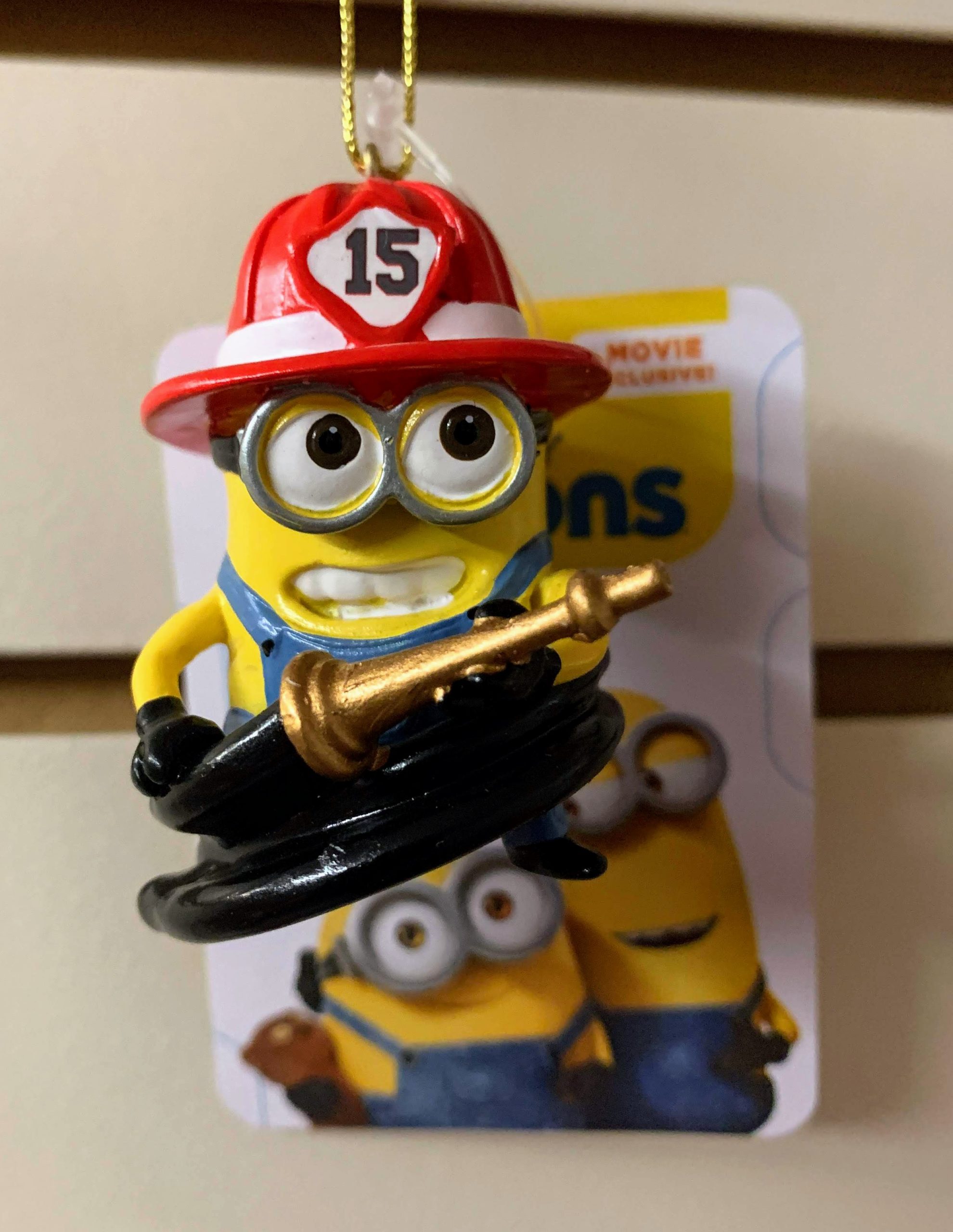 Ornament - Fire - Minion Firefighter