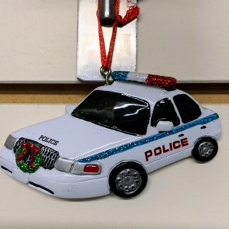 Ornament - Police - Christmas Cruiser