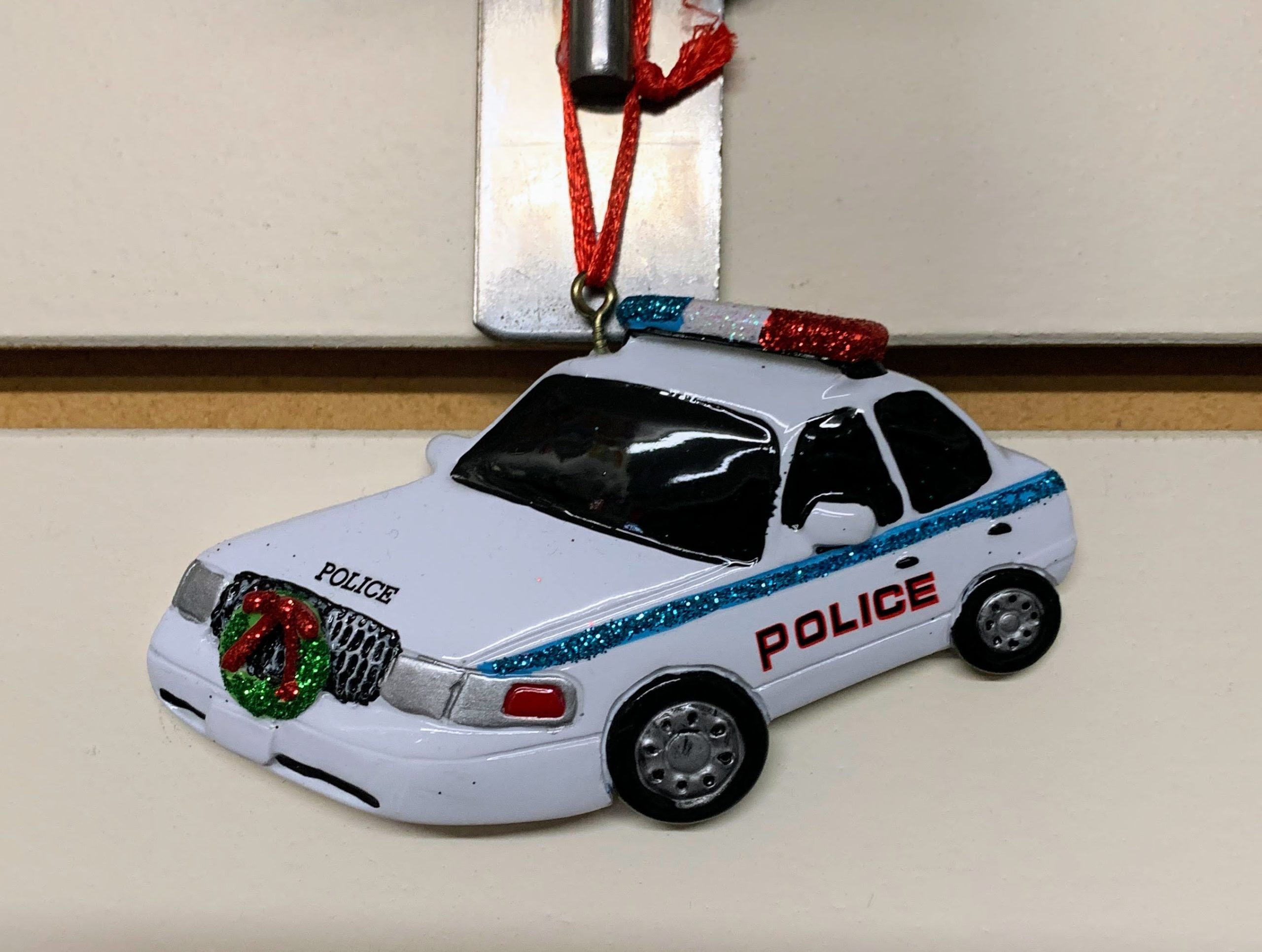 Ornament - Police - Christmas Cruiser