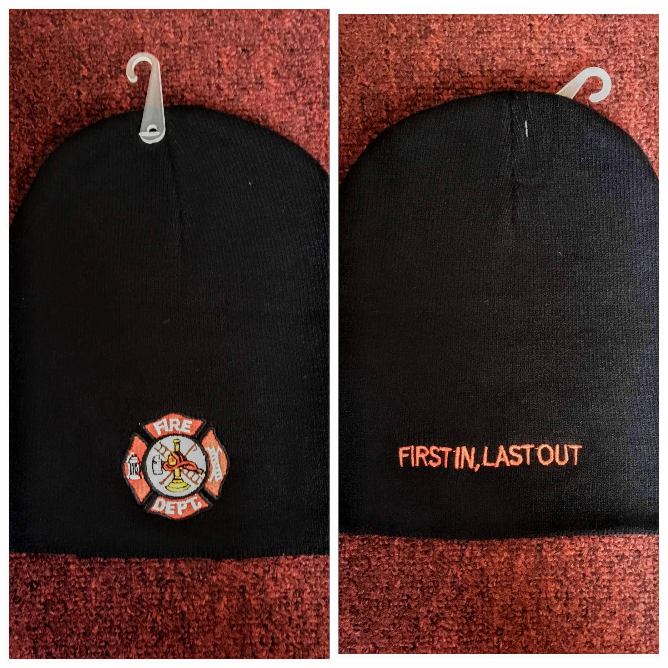 Firefighter Skull Cap Beanie - Winter Hat