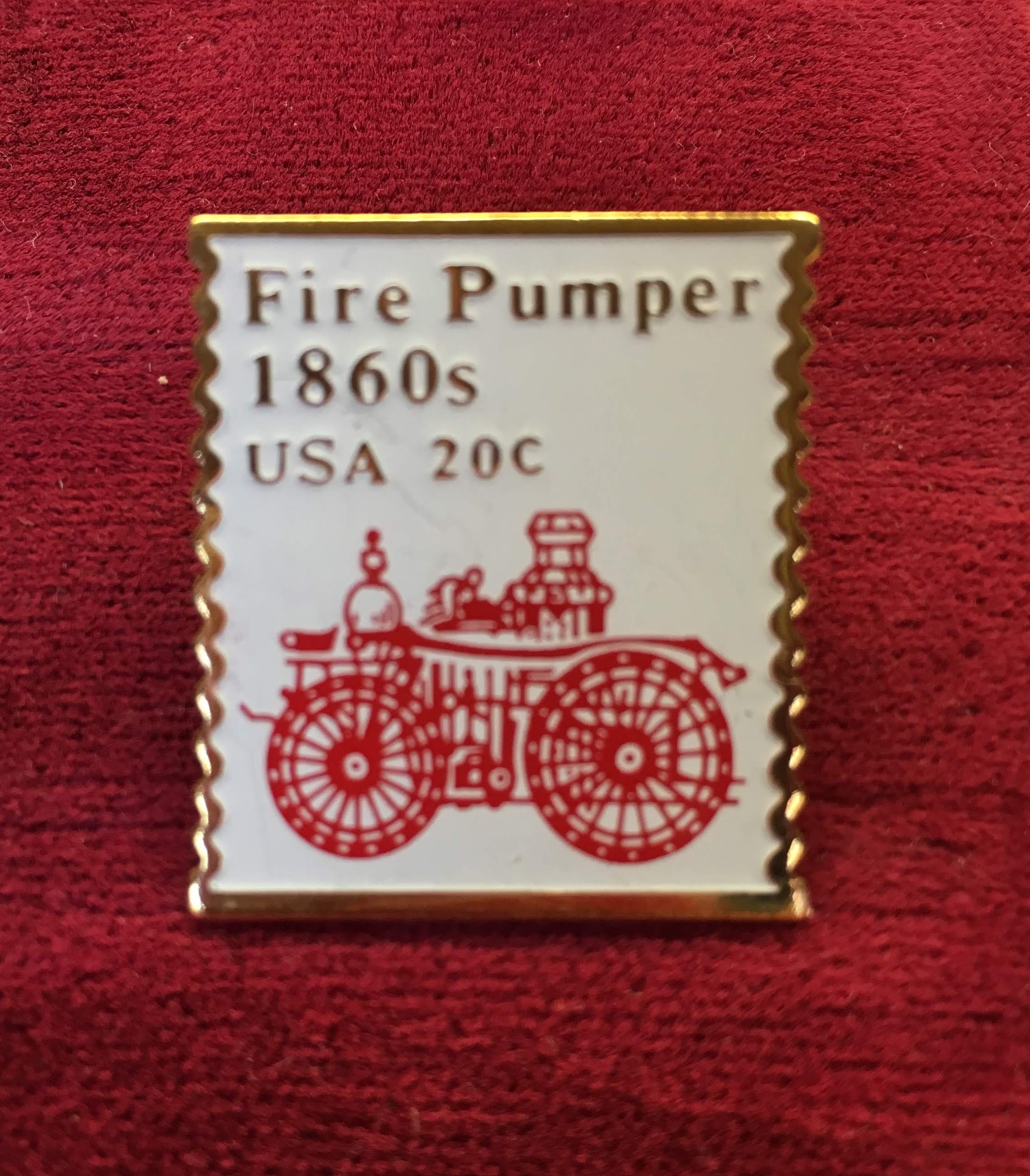 Lapel Pin - Pumper Stamp