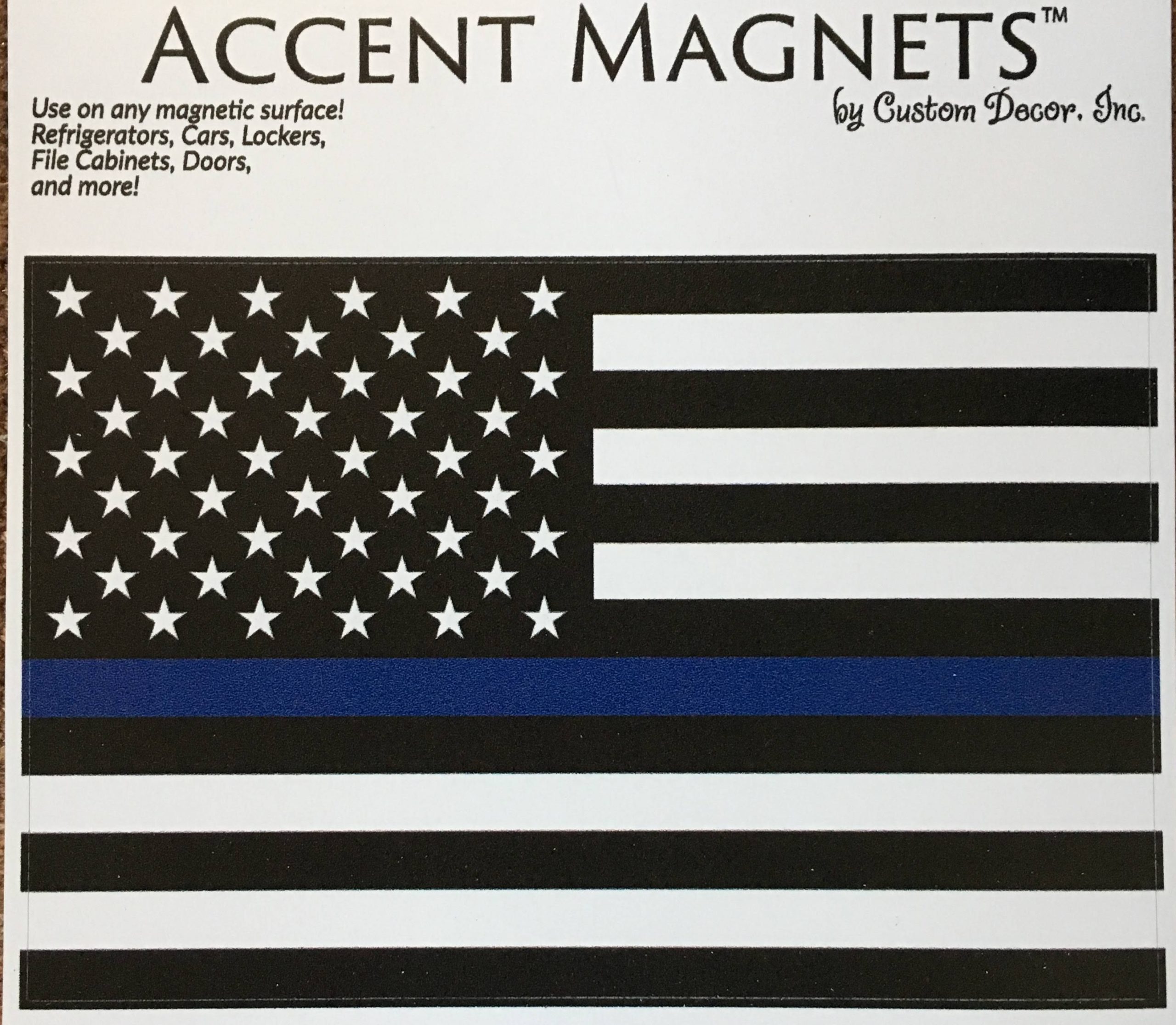Magnet - Thin Blue Line Flag