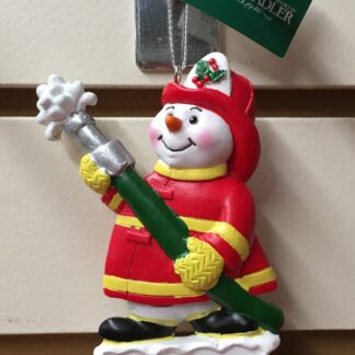 Ornament-Fire- An American Hero Snowman