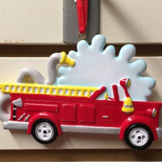 Ornament-Fire-Splash FireTruck